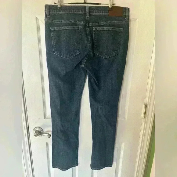 Ralph Lauren Lauren Jean Co Modern Straight Leg Jeans Dark Wash Womens 12 - Picture 4 of 9